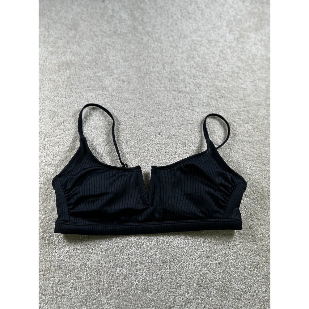 Salt + Cove Swimwear Women's‎ Black Medium Nylon Spandex Bikini Top